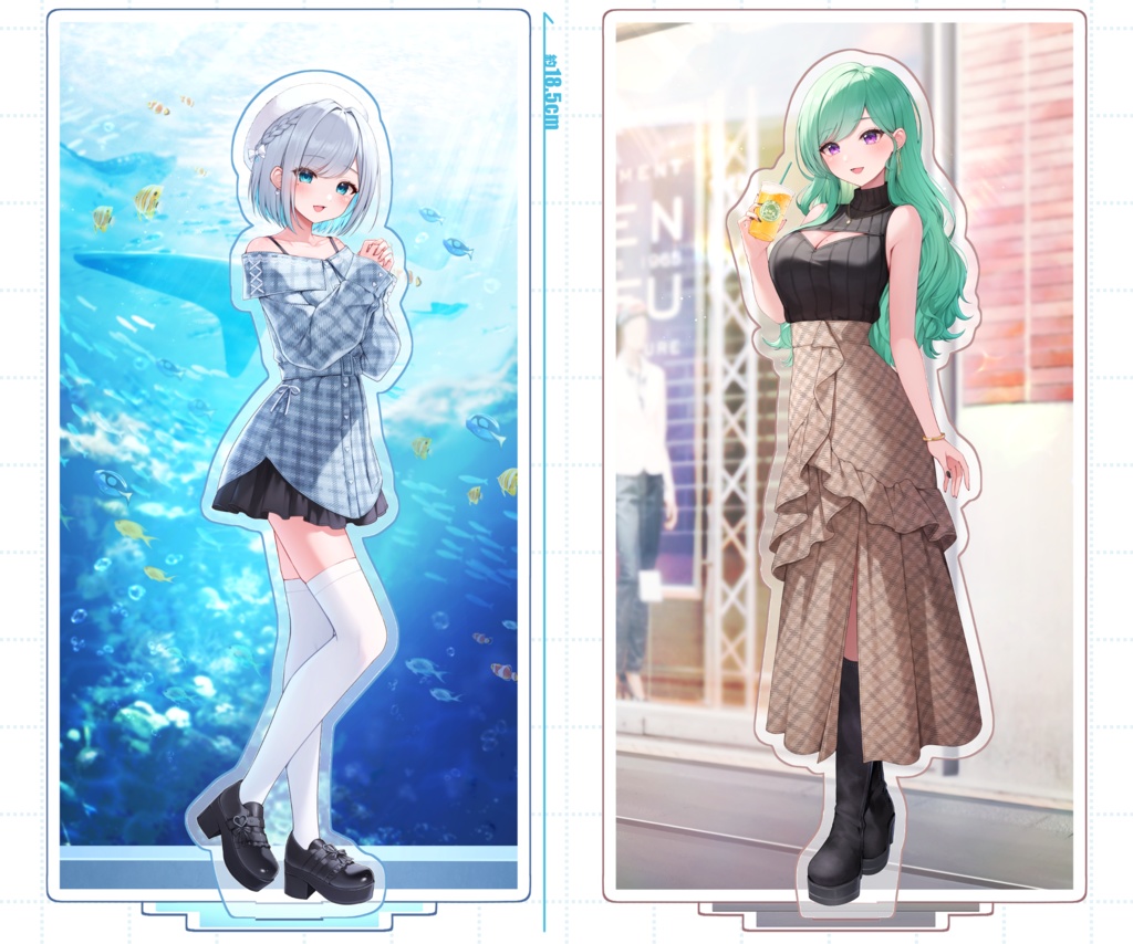 【VGGC10th】八雲べに ジオラマアクリルスタンド【非公式】