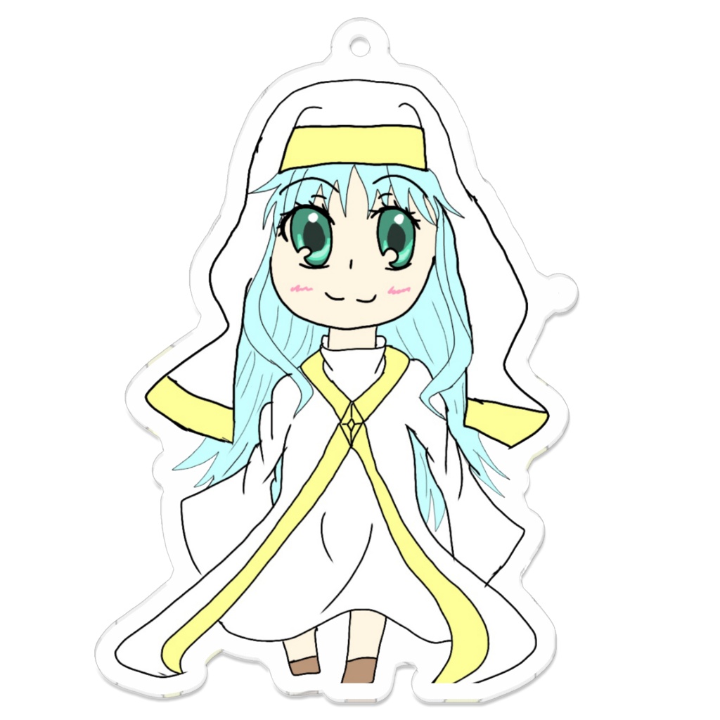インデックスアクリルキーホルダー