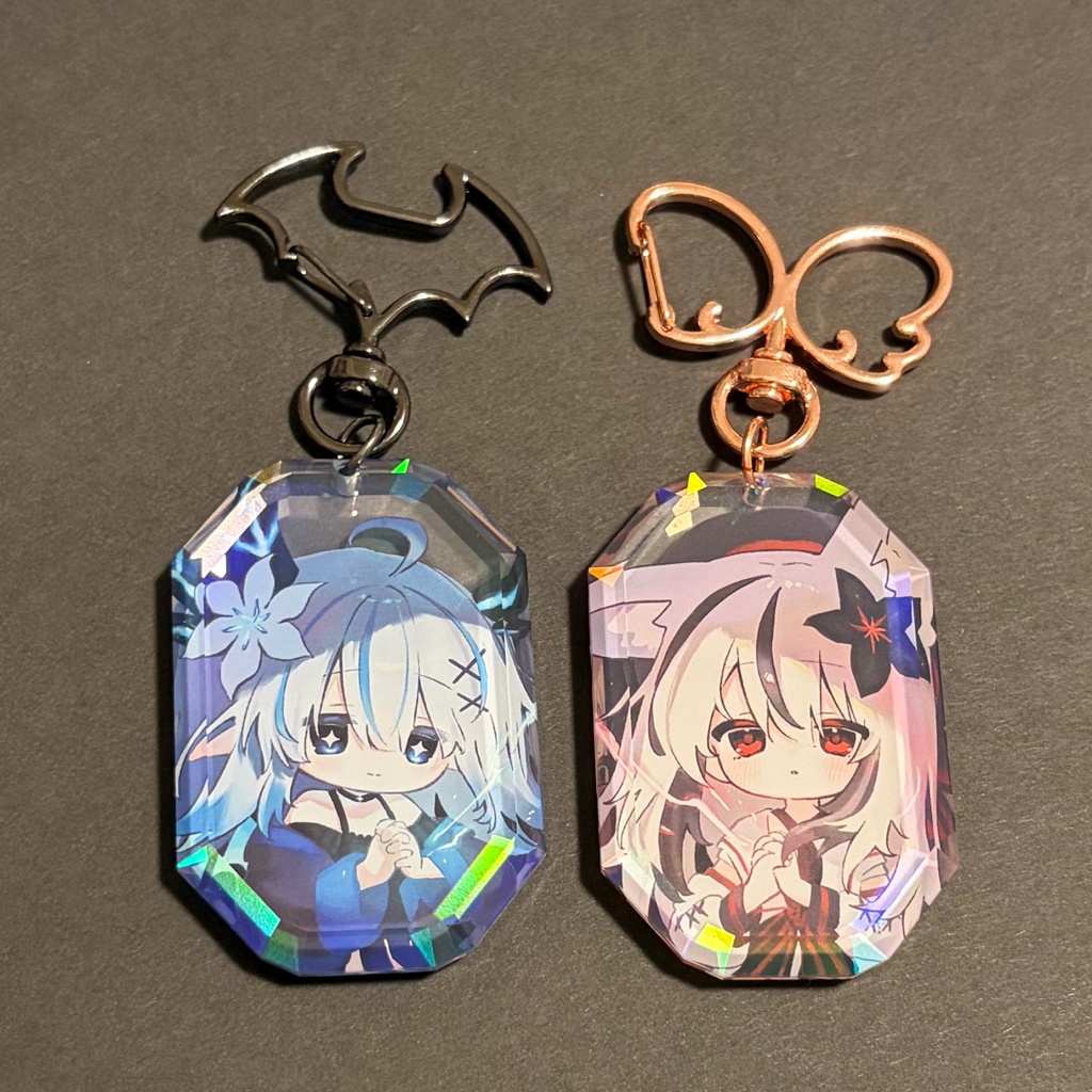 【新作グッズ】宝石アクリルキーホルダー - 全5種 -