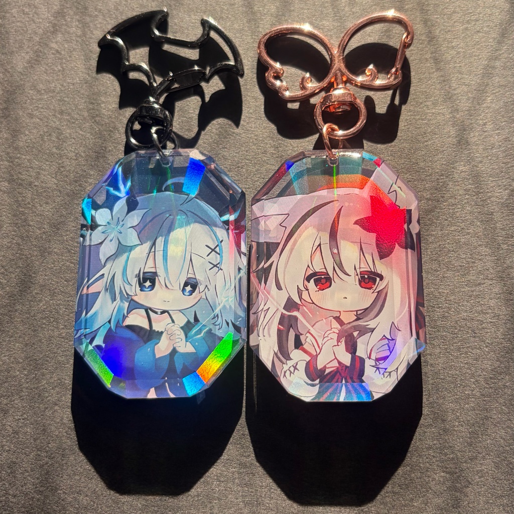 【新作グッズ】宝石アクリルキーホルダー - 全5種 -