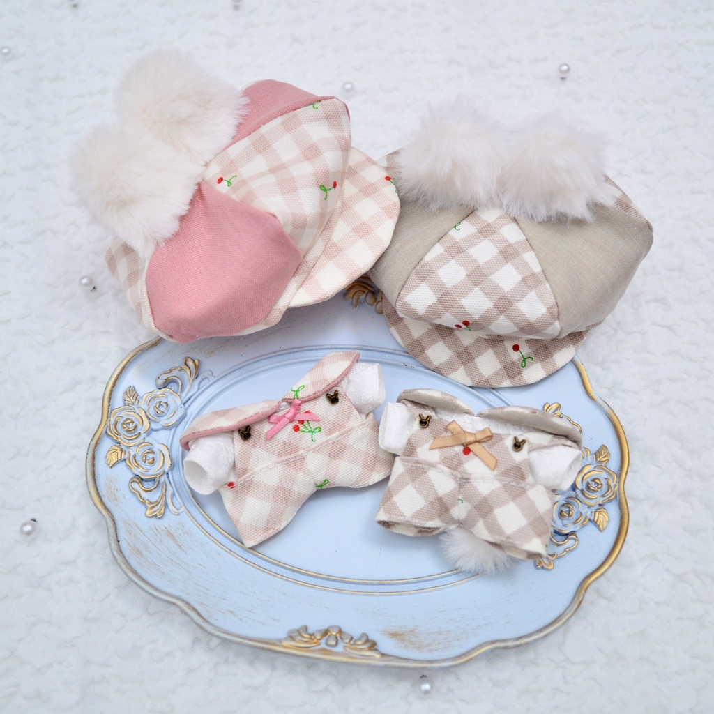 うさぎキャスケットセット