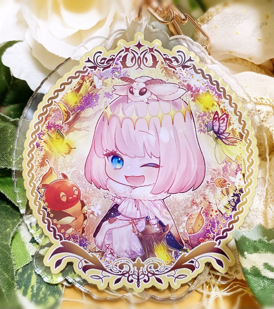 オベロン 両面印刷アクリルキーホルダー