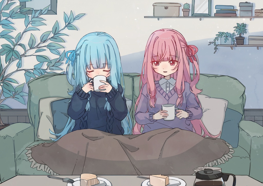 『COFFEE TIME - KOTONOHA』タペストリー