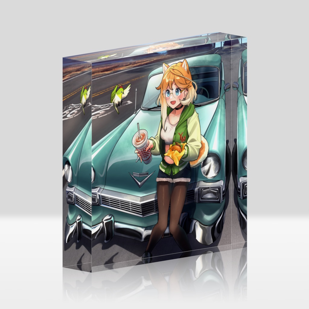 キービジュアル（ルート66）アクリルブロック