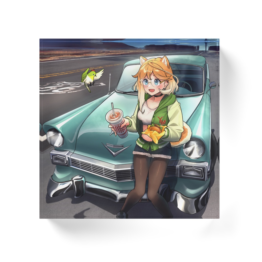 キービジュアル(ルート66)アクリルブロック