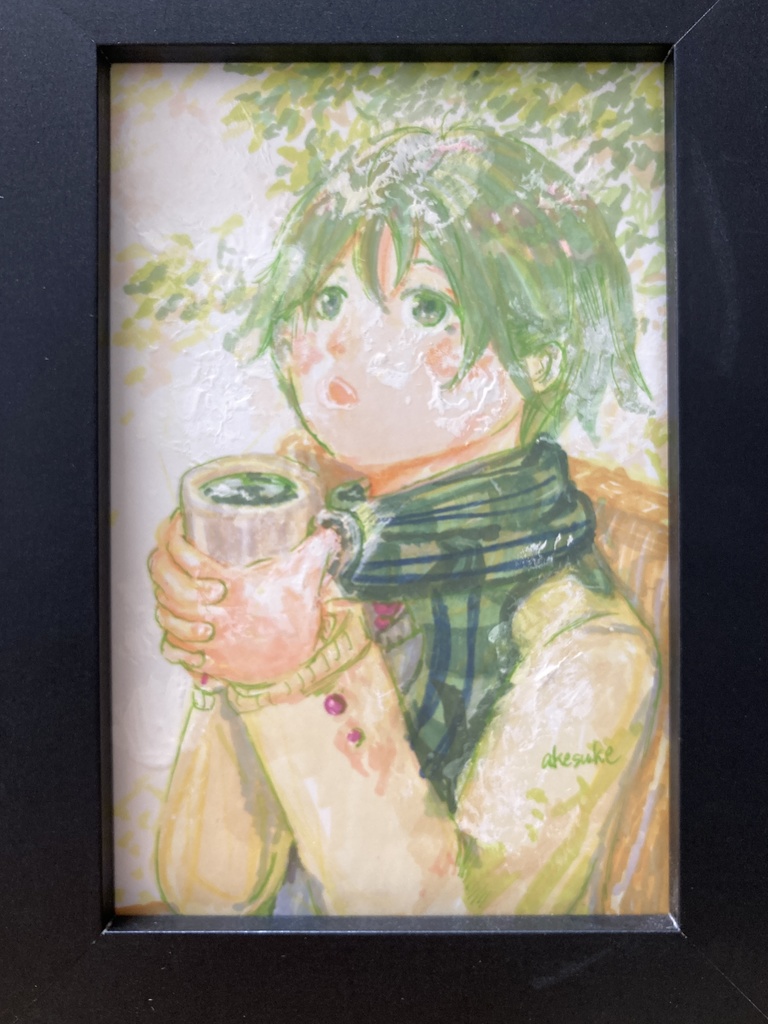 「新緑ホッコリ」原画販売