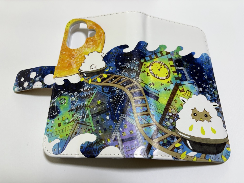 ウチュウヒツジの旅路 iPhone 16ケース