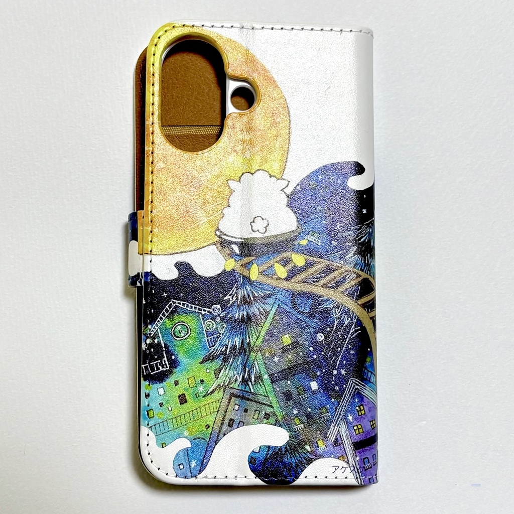 ウチュウヒツジの旅路 iPhone 16ケース