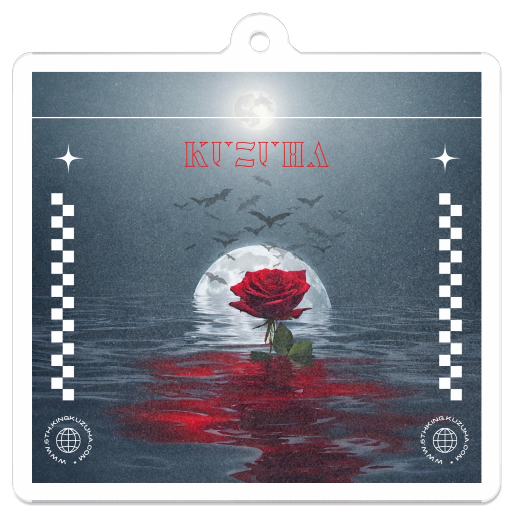【非公式】葛葉(kuzuha)イマジナリーアクキー
