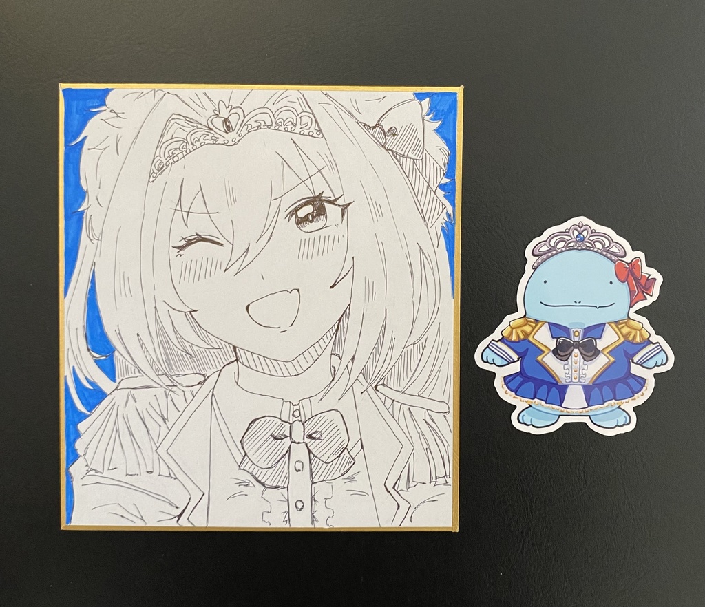 ウマ娘　ダイワスカーレット　直筆色紙