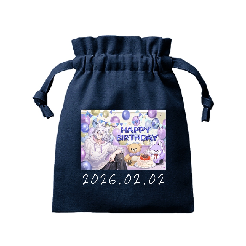 Birthday限定巾着袋(Sサイズ)