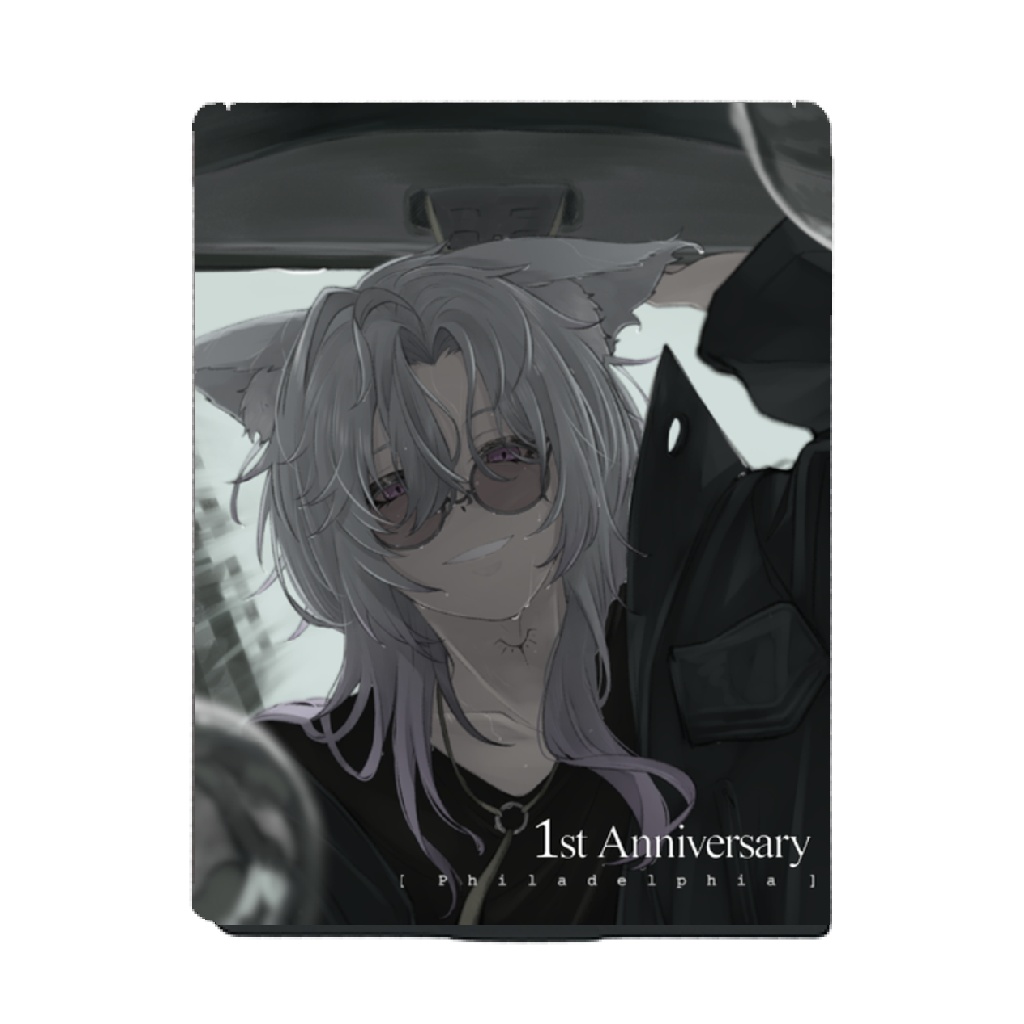 星詠1周年記念後半グッズ！マットスクエアミラー