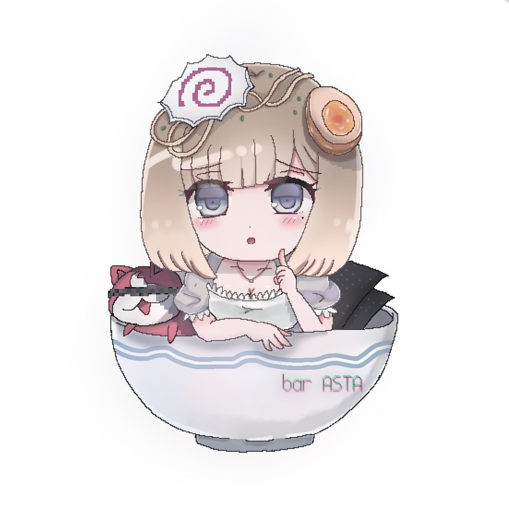 はづれ　アクリルキーホルダー