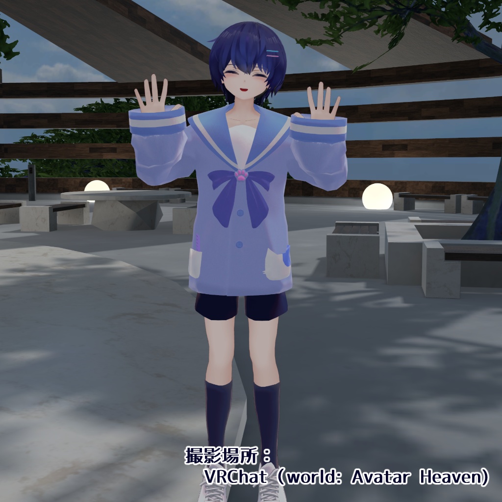 【VRC/VRM対応3Dモデル】 アキハ - Akiha -