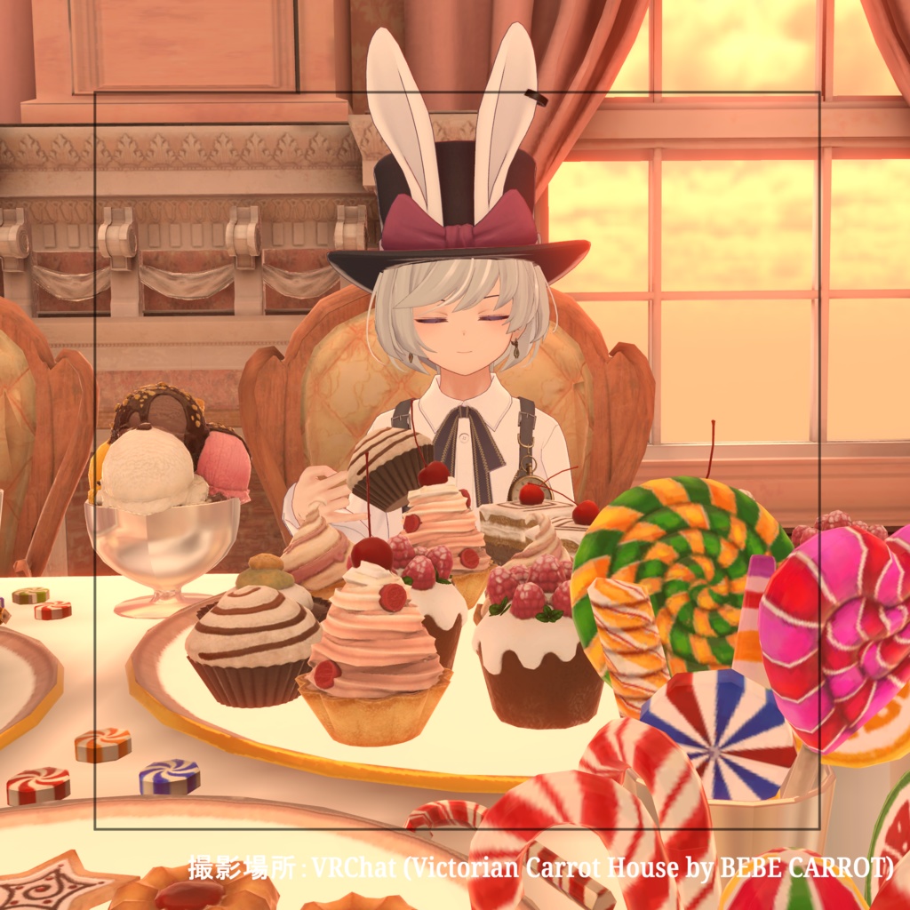 【VRChat向け】キャロル - Carroll -【オリジナル3Dモデル】