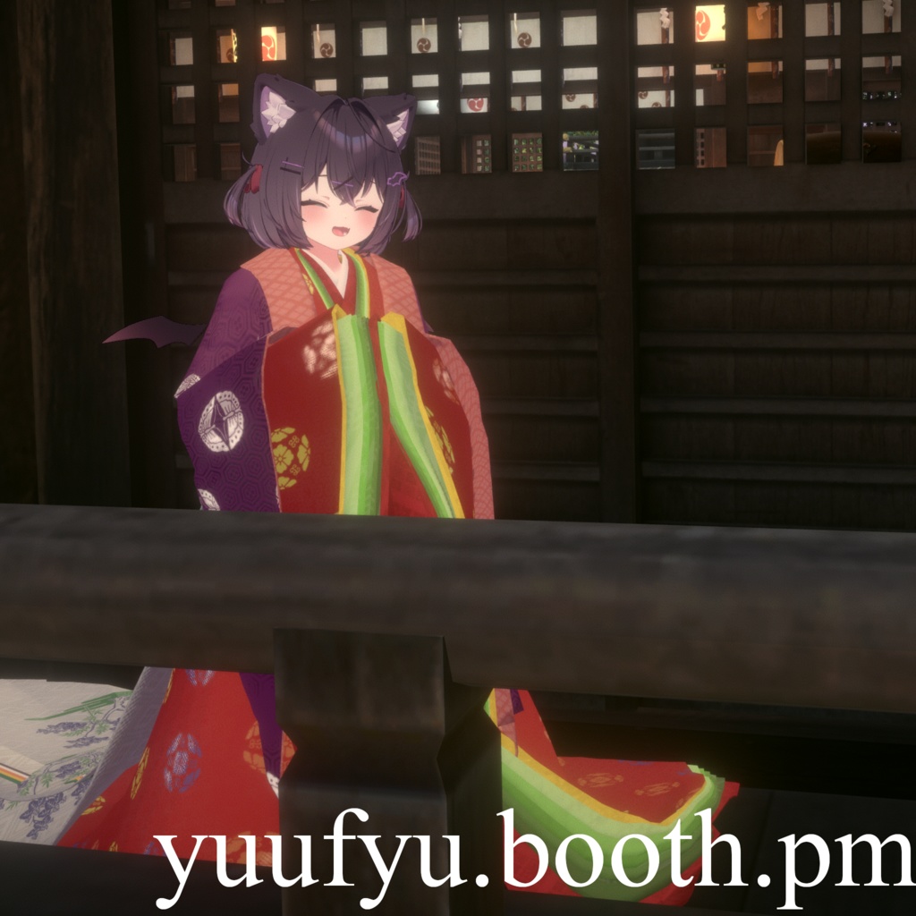 十二単 (五衣・唐衣・裳) / Junihitoe (Itsutsuginu・Karaginu・Mo)