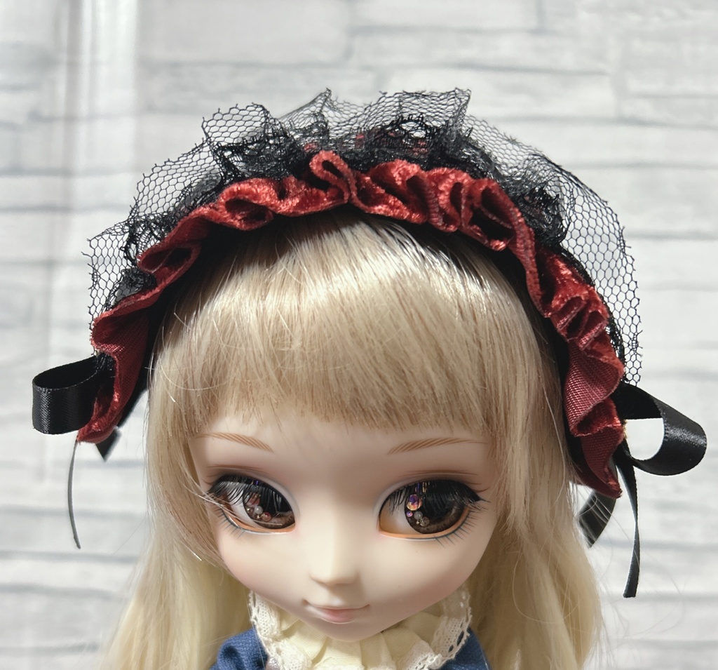 ベルベットレース ヘッドドレス