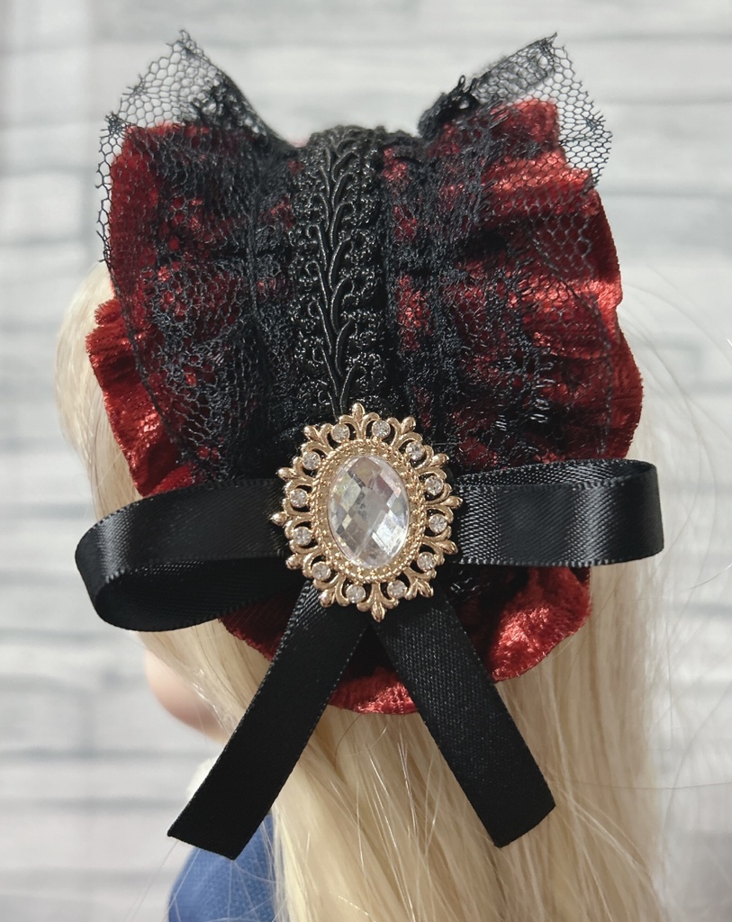 ベルベットレース ヘッドドレス