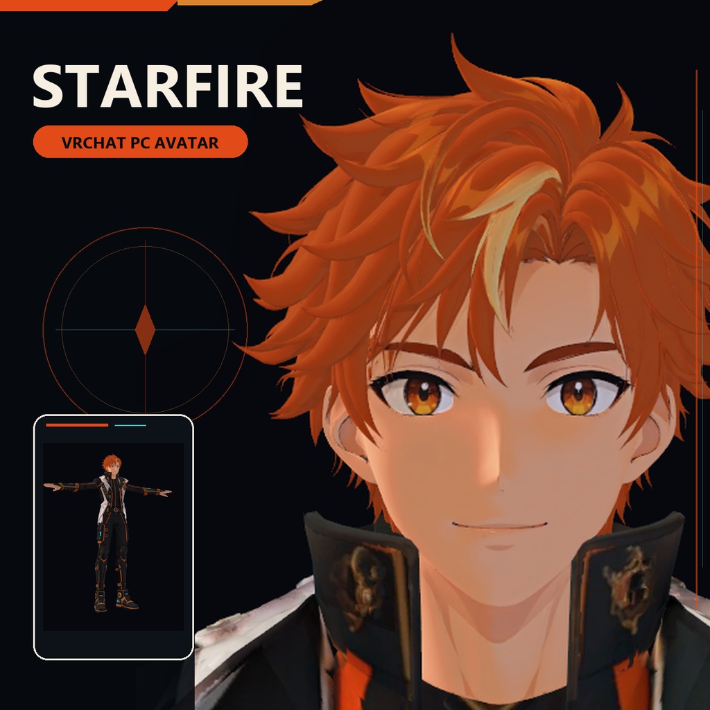 Starfire Mechanic【VRChat PCアバター】 image