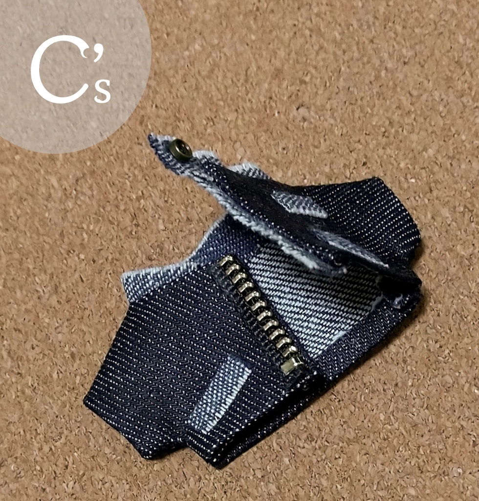 【ぬい】デニムジャケット&シャツ