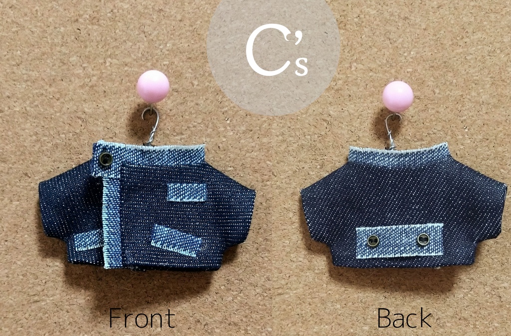 【ぬい】デニムジャケット&シャツ