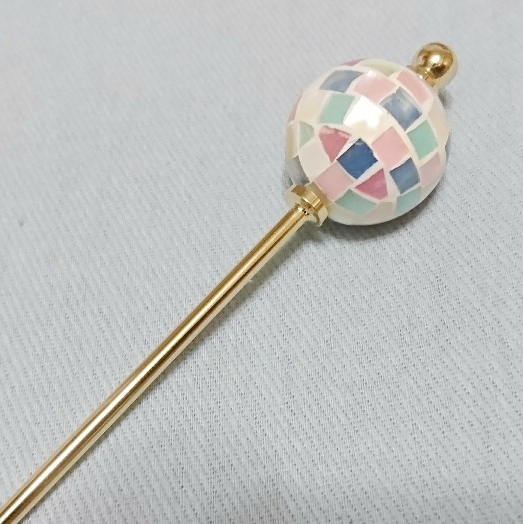 モザイクシェル玉かんざし Steel 333 Booth