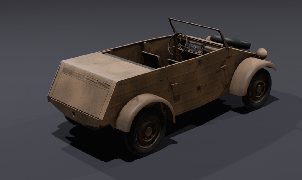 【VRChat】キューベルワーゲン【CVS2走行可能】