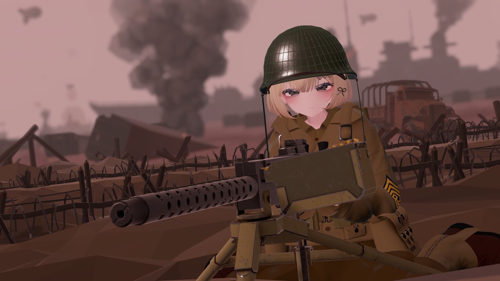 【アバターギミックつき】M1919A4【撃てる！！撃てるだけ！！！】