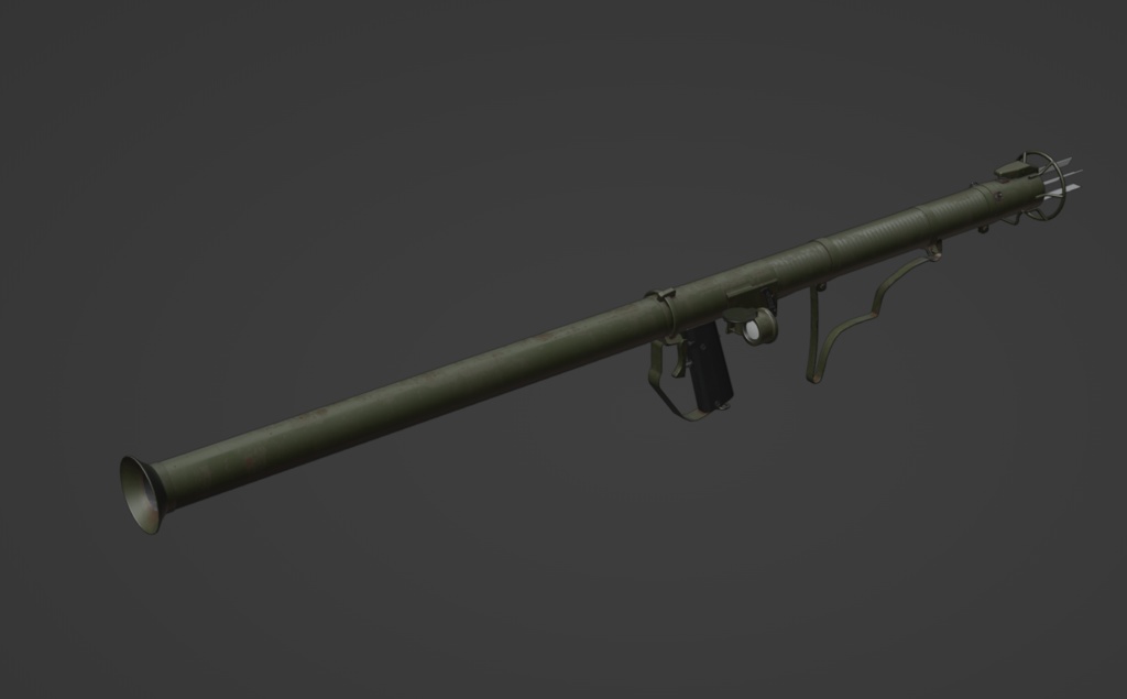 【VRChat想定】M9A1バズーカ