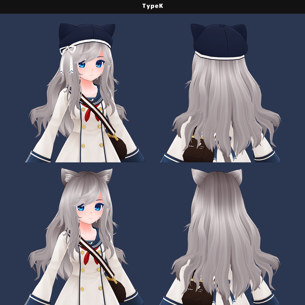 『キッシュ』用髪型セット2