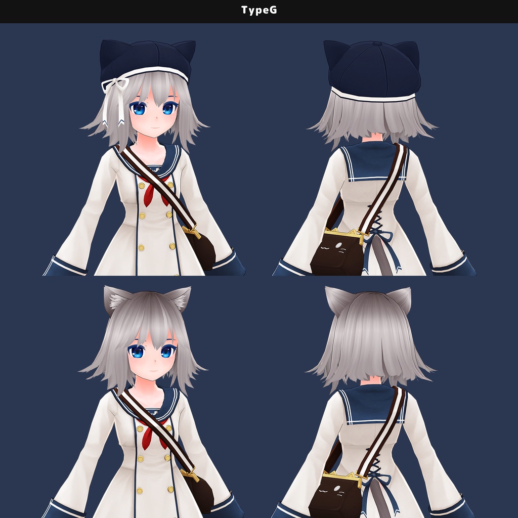 『キッシュ』用髪型セット2