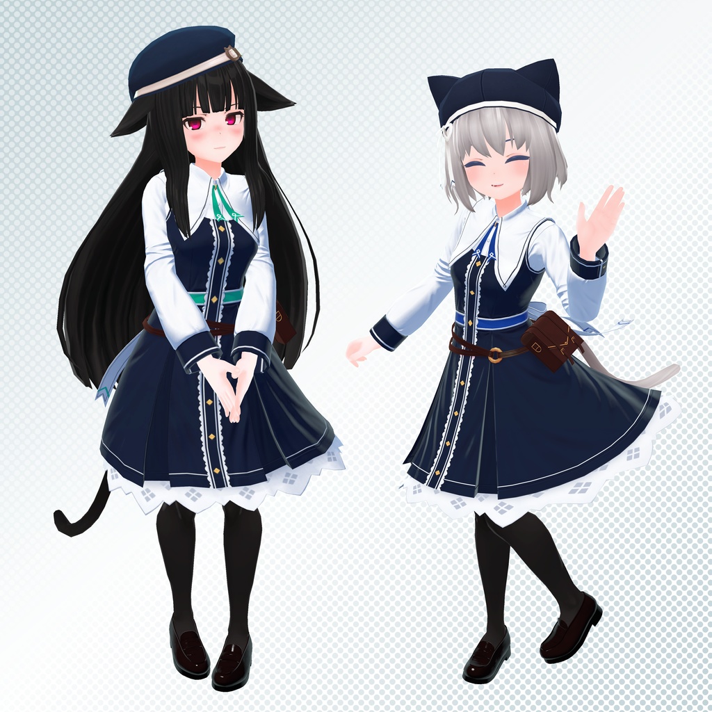 むたちゃんねる共通衣装「ファンタジー制服」