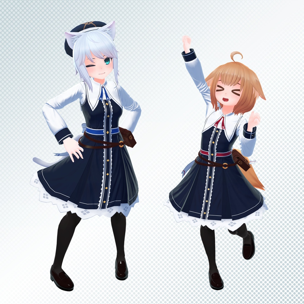 むたちゃんねる共通衣装「ファンタジー制服」