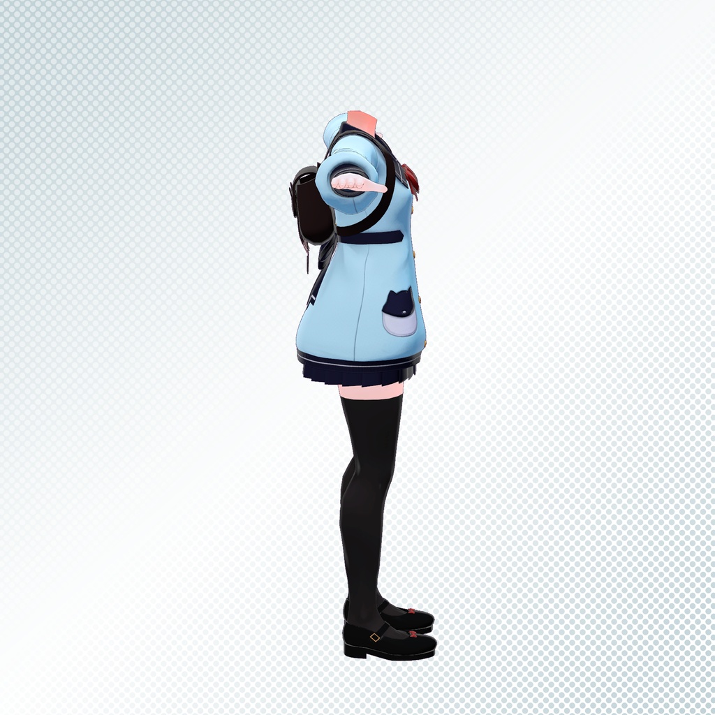 むたちゃんねる共通衣装「キャットカーディガン」