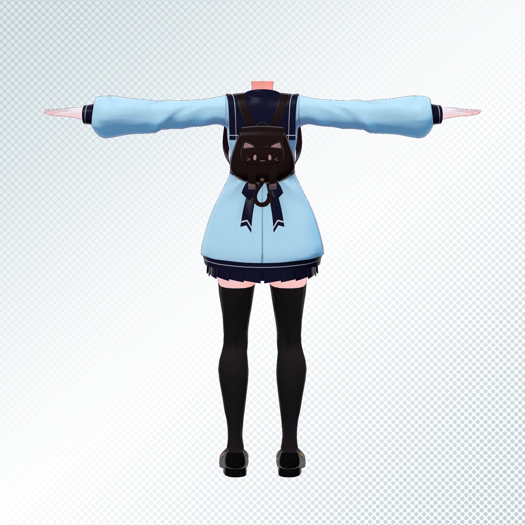 むたちゃんねる共通衣装「キャットカーディガン」