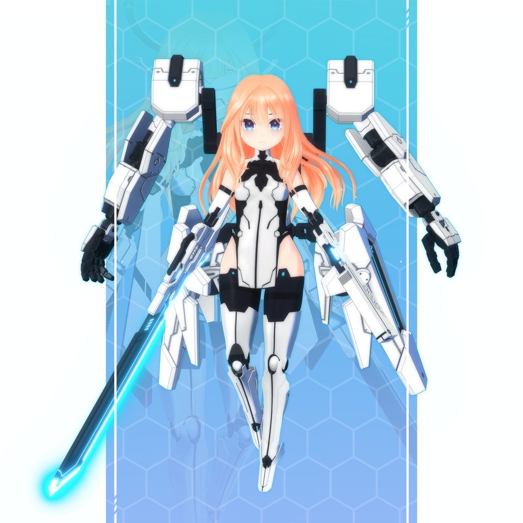 オリジナル3Dモデル『アクシィ』