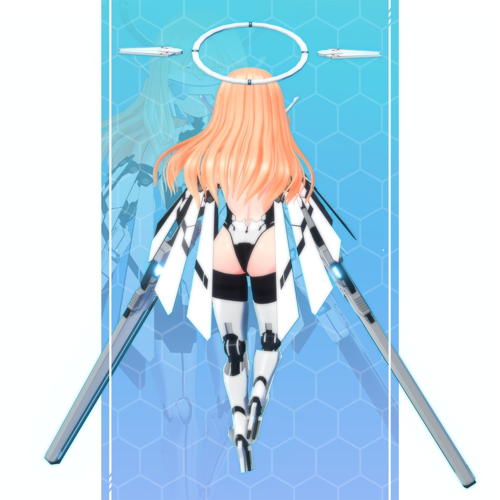 オリジナル3Dモデル『アクシィ』