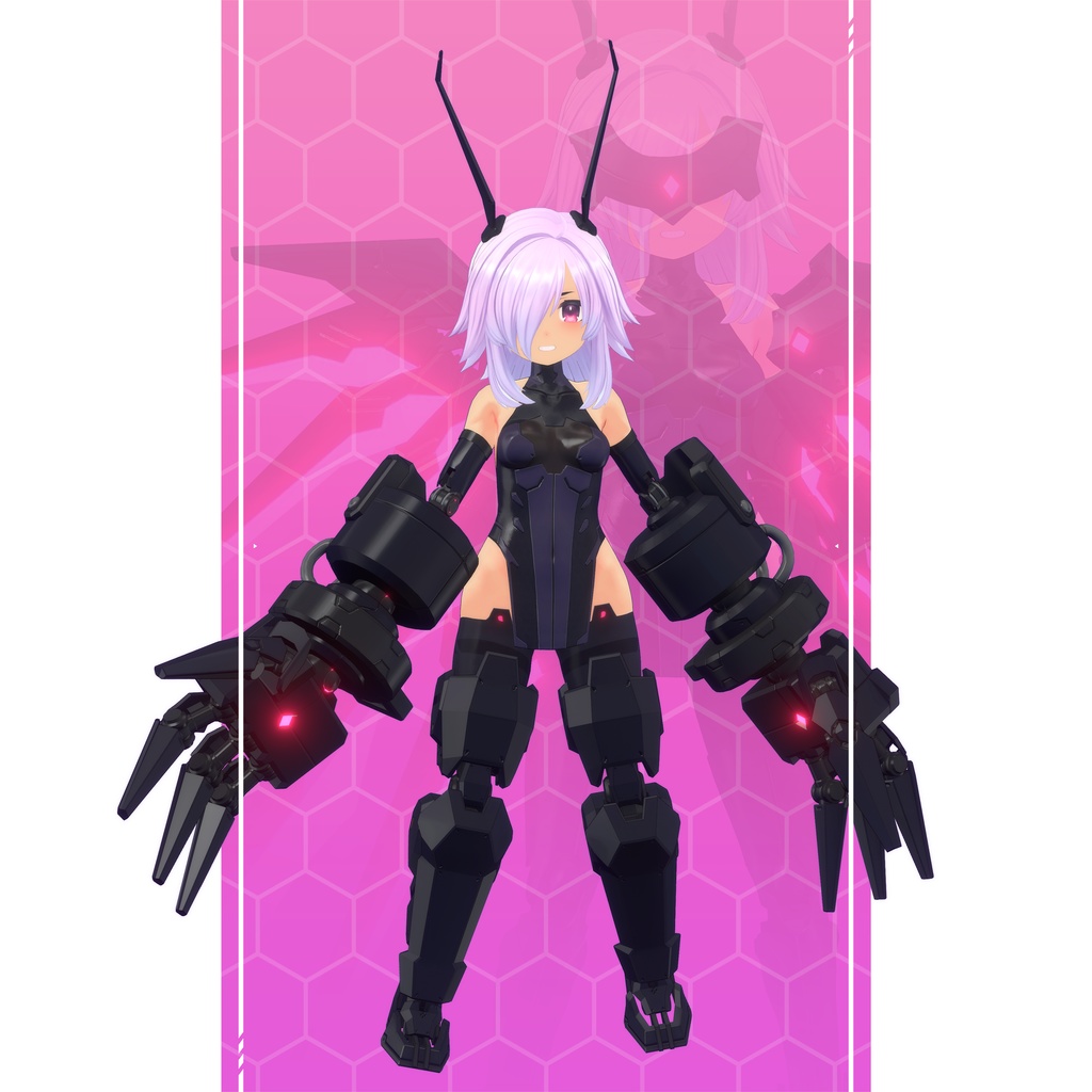 オリジナル3Dモデル『デュナ』