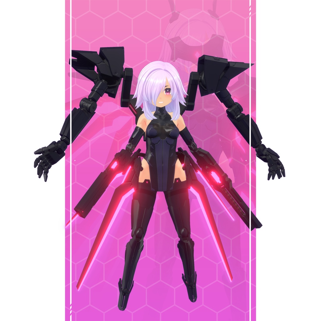 オリジナル3Dモデル『デュナ』