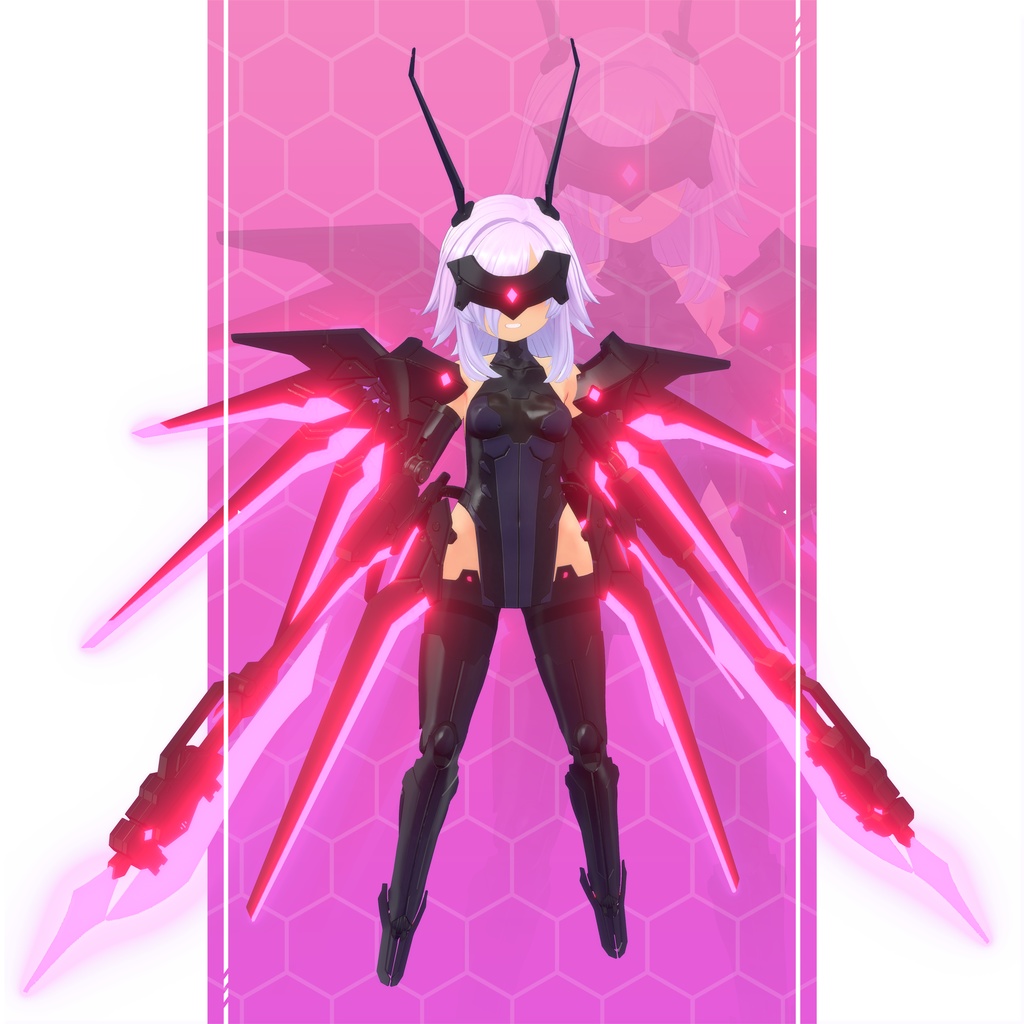 オリジナル3Dモデル『デュナ』