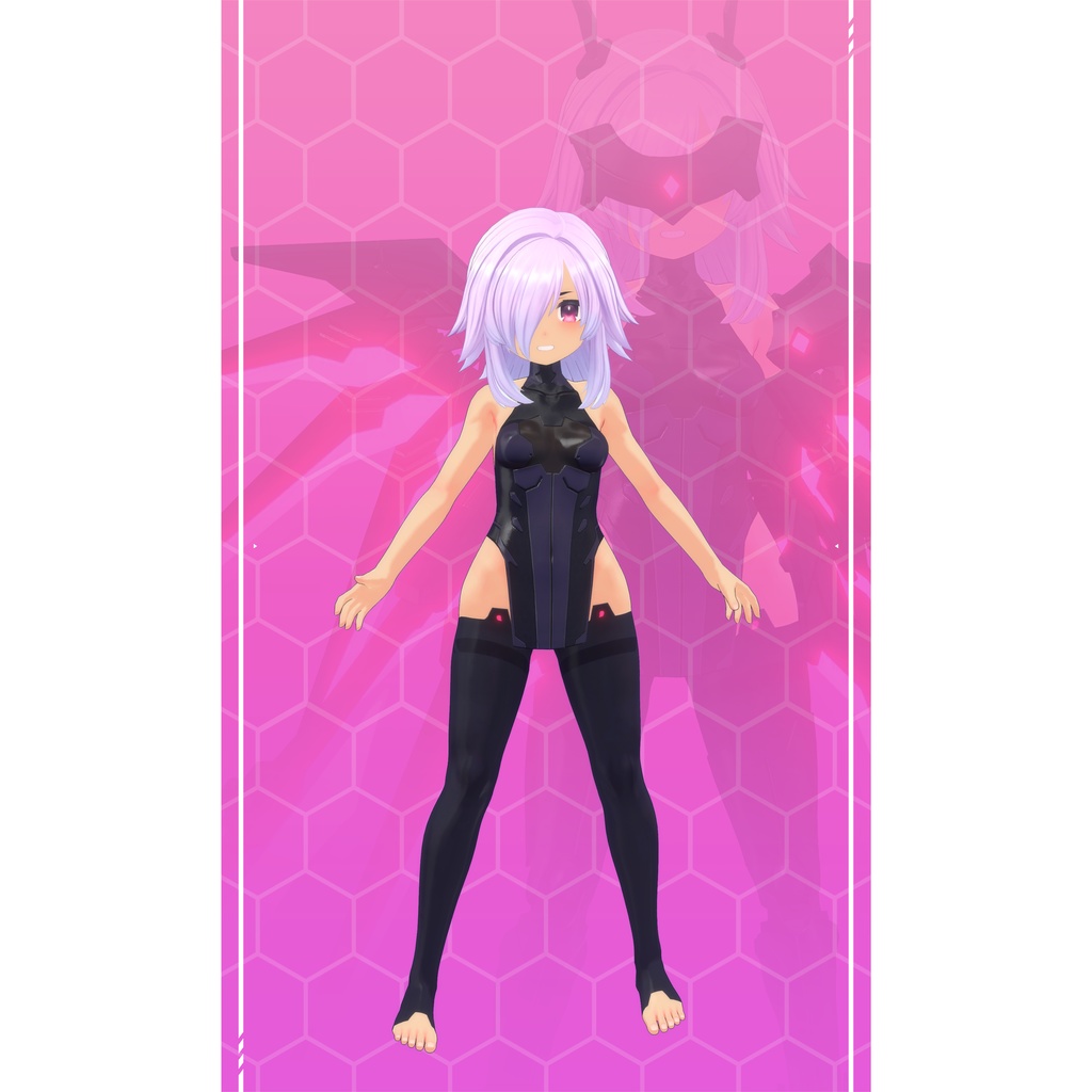 オリジナル3Dモデル『デュナ』