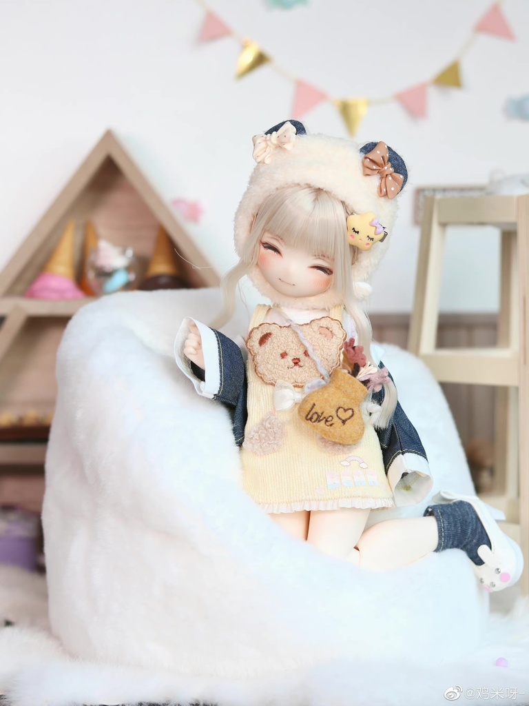 [家具][ビーンバッグ]MDD DD KUMAKO BJD MSD（1/6 1/4ドール）