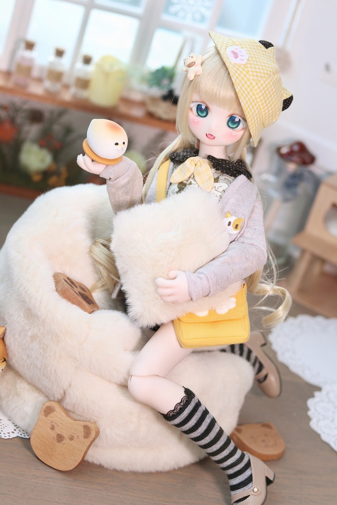 [家具][ビーンバッグ]MDD DD KUMAKO BJD MSD（1/6 1/4ドール）