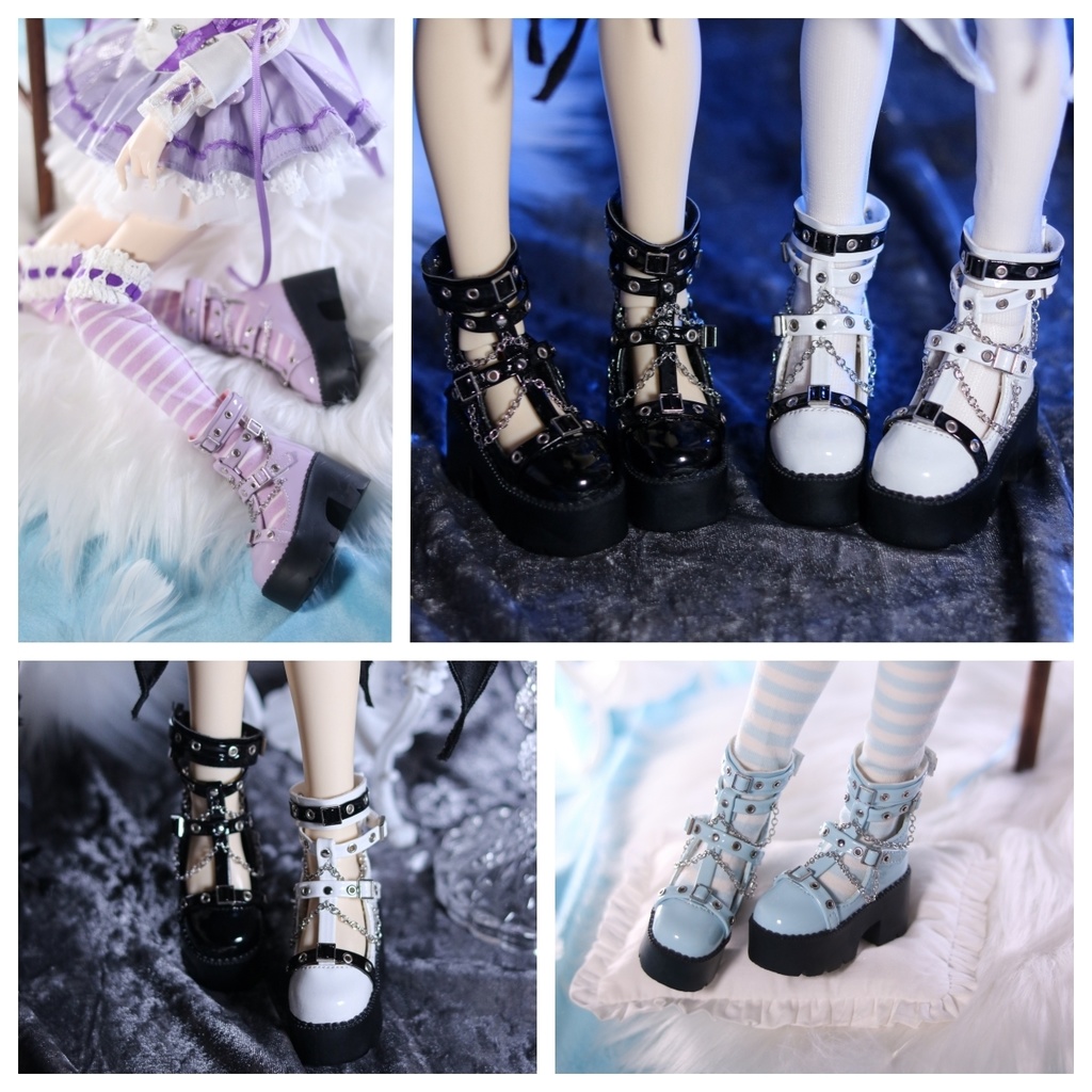 【在庫物】【鎮魂曲】サイズドール靴【SDM/MDD/PUYOODOLL】