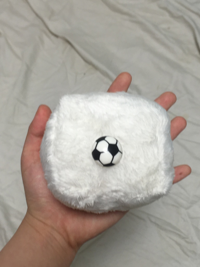 サッカーボールのぬいぐるみ