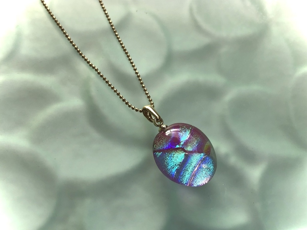 ペンダントトップ ピンク&カラーチェンジ ラベンダー