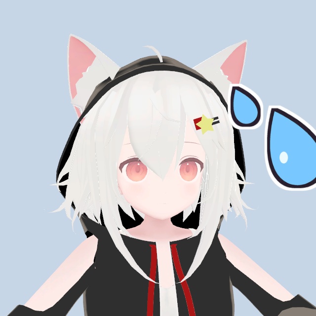 【VRChat・MA対応】アバターの頭の上に漫符がポンと出るギミック「ManpuPop」全12種
