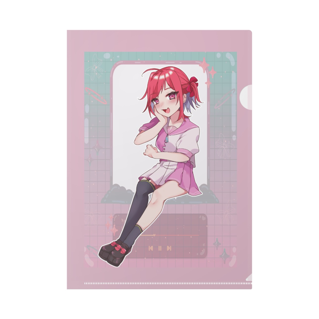 【描き下ろし】春陽らの①・② A4クリアファイル