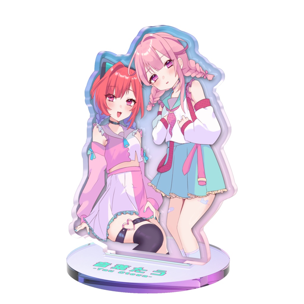 【3周年グッズ】らの×うさぎちゃん アクリルスタンド