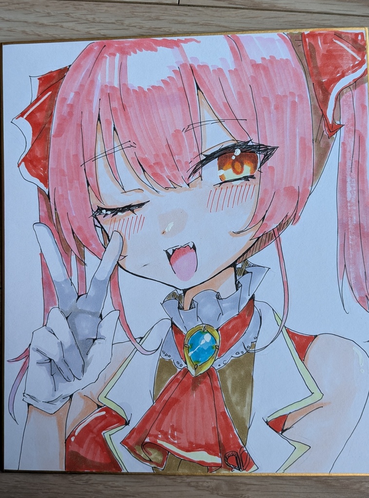 宝鐘マリン(サイン入)